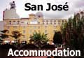 San Jose Accommodation Map
