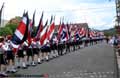 Atenas - Celebration day 2006 independence Costa Rica from Spain photo 20 - Group with flags