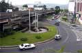 San Pedro - Spain roundabout traffic