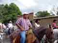 Santa Cruz Fiesta traditional - Pferde Parade