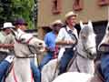 Santa Cruz Fiesta traditional - Pferde Parade